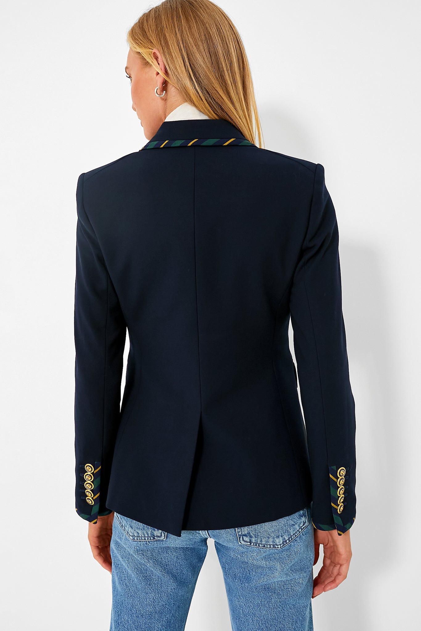 Navy Stripe Miller Dickey Jacket