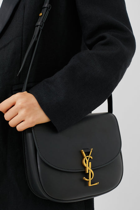 Saint Laurent Nero Medium Kaia Monogramme Bag