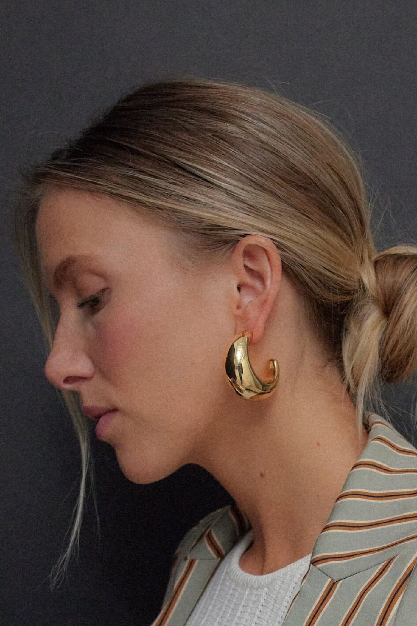 Gold Lani Hoops