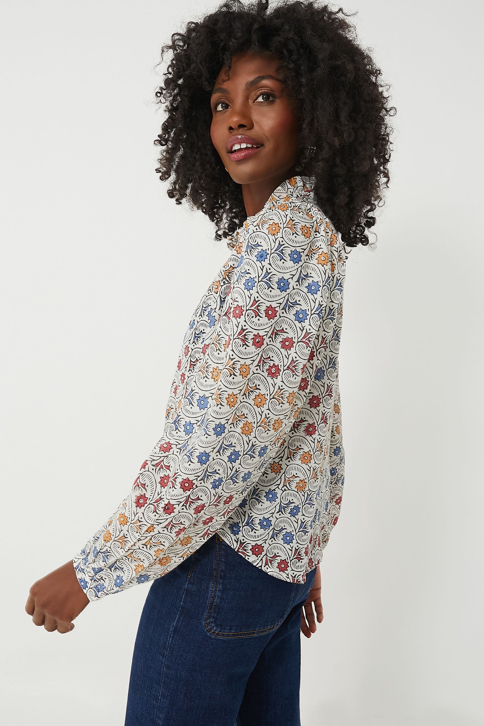 Multi Wave Daisy Annabel Shirt