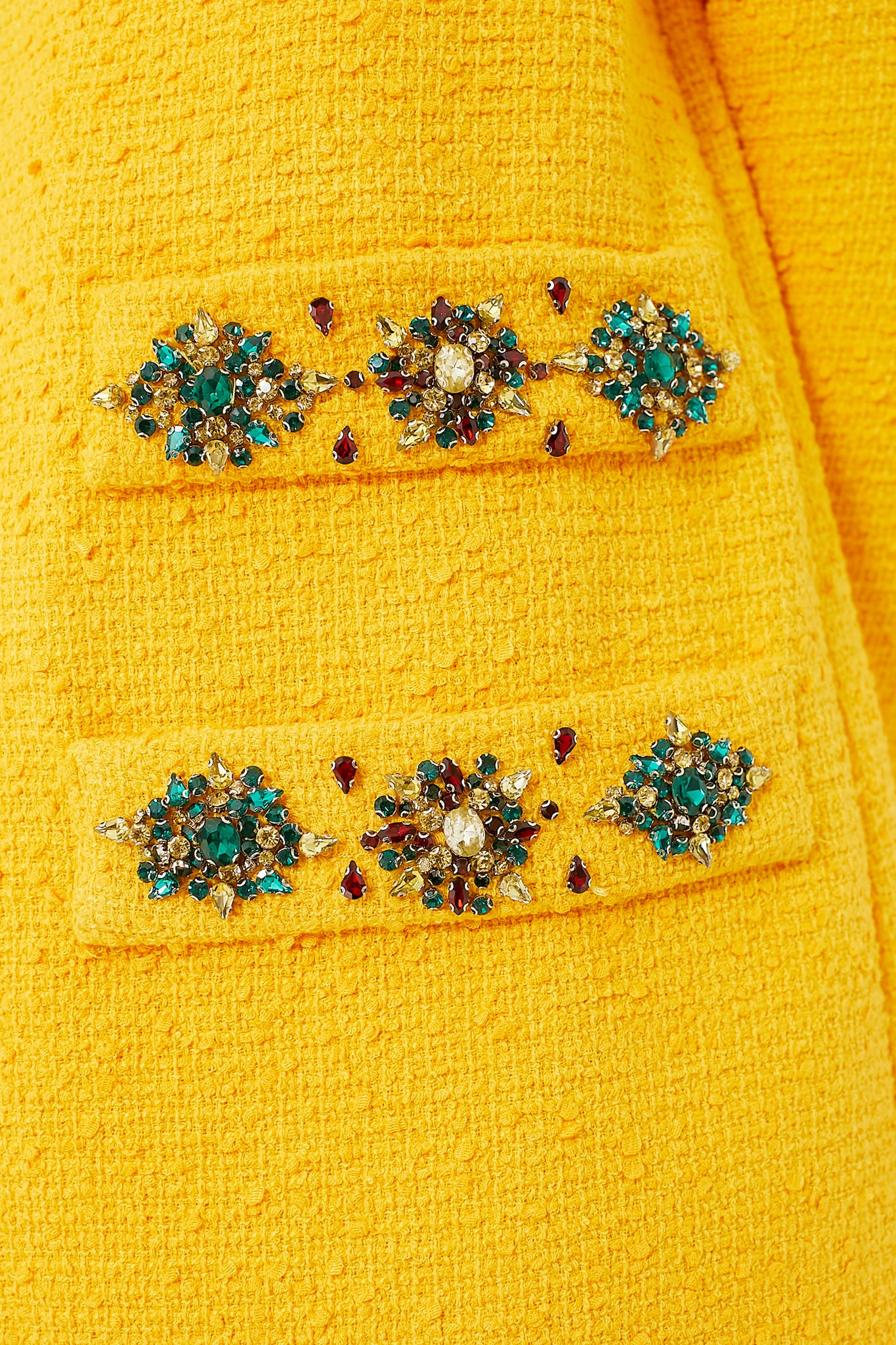 Marigold Tweed Long Sleeve Jackie Dress