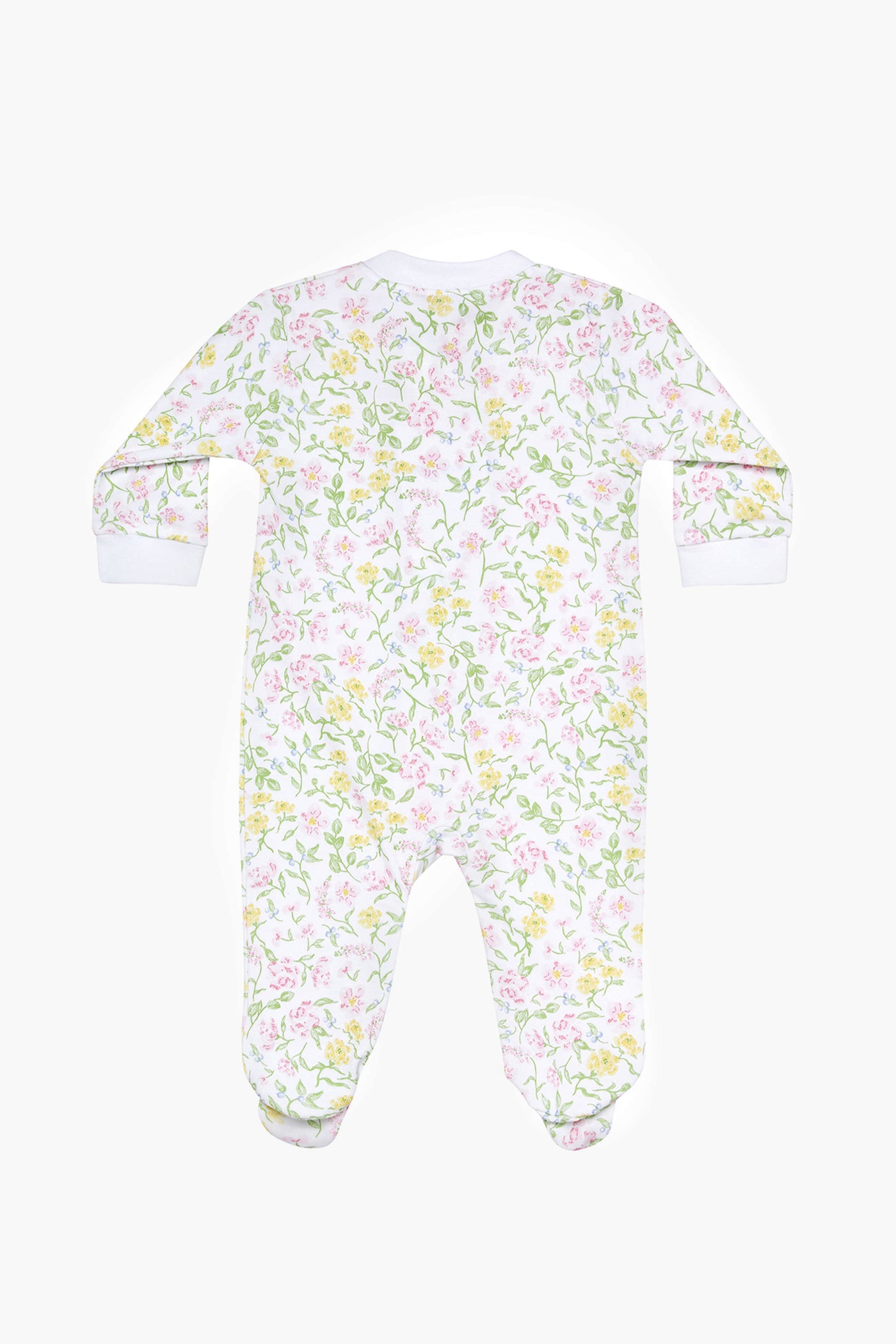 Berry Wildflowers Zipper Footie