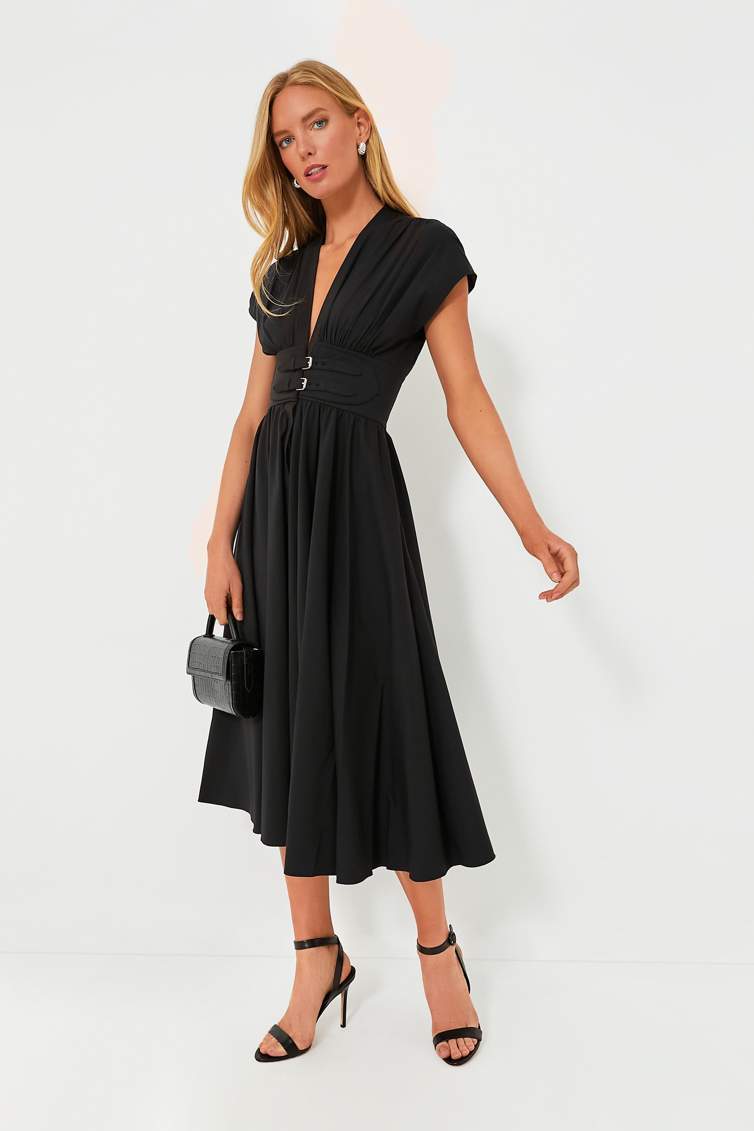 knee length dresses for ladies Alexis Dress / Green Multi Green Multi / L main image 1