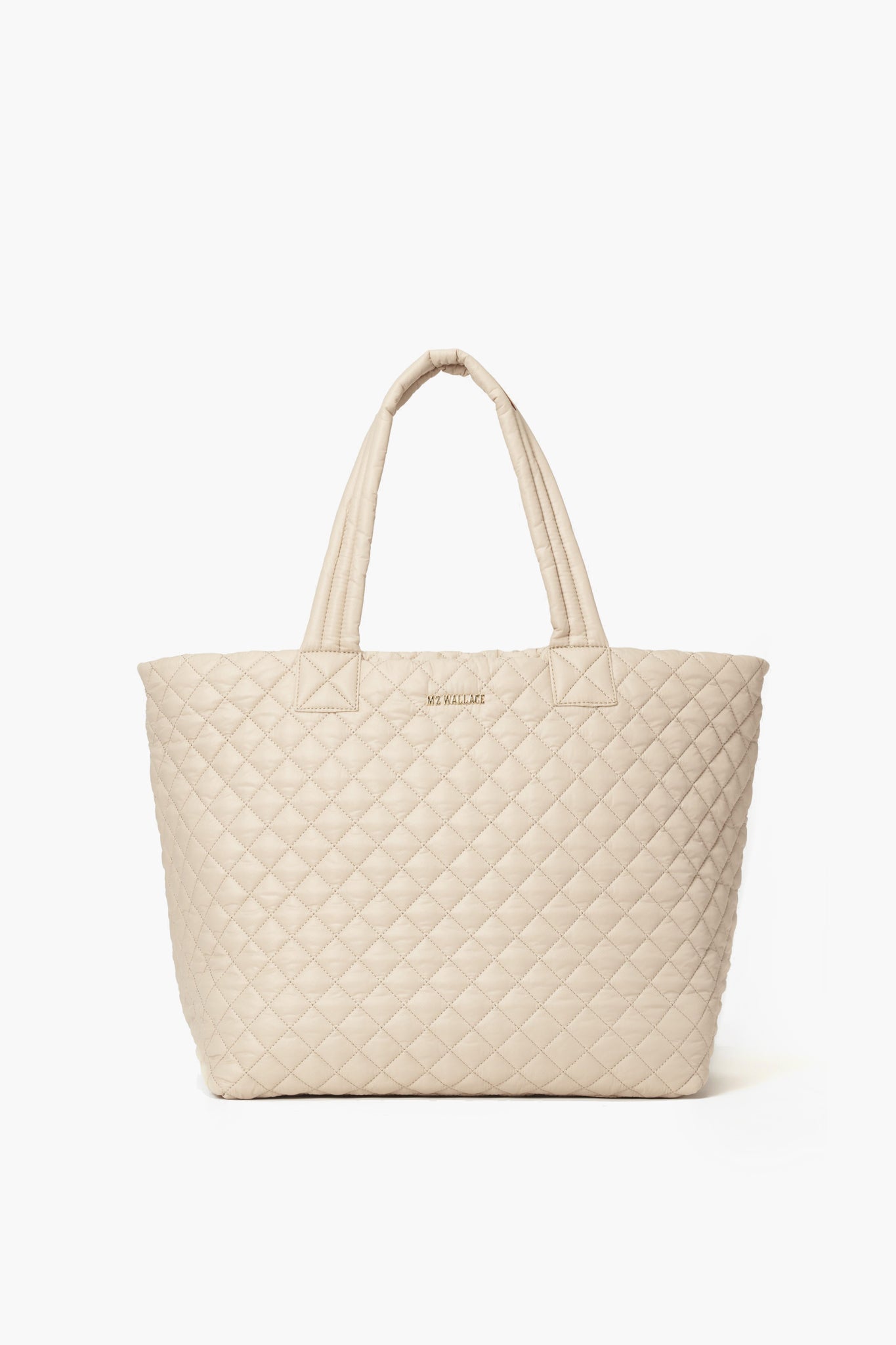 MZ Wallace Large Metro Tote Deluxe Sesame in Natural