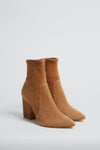Bracco Suede Slim Isla Ankle Booties