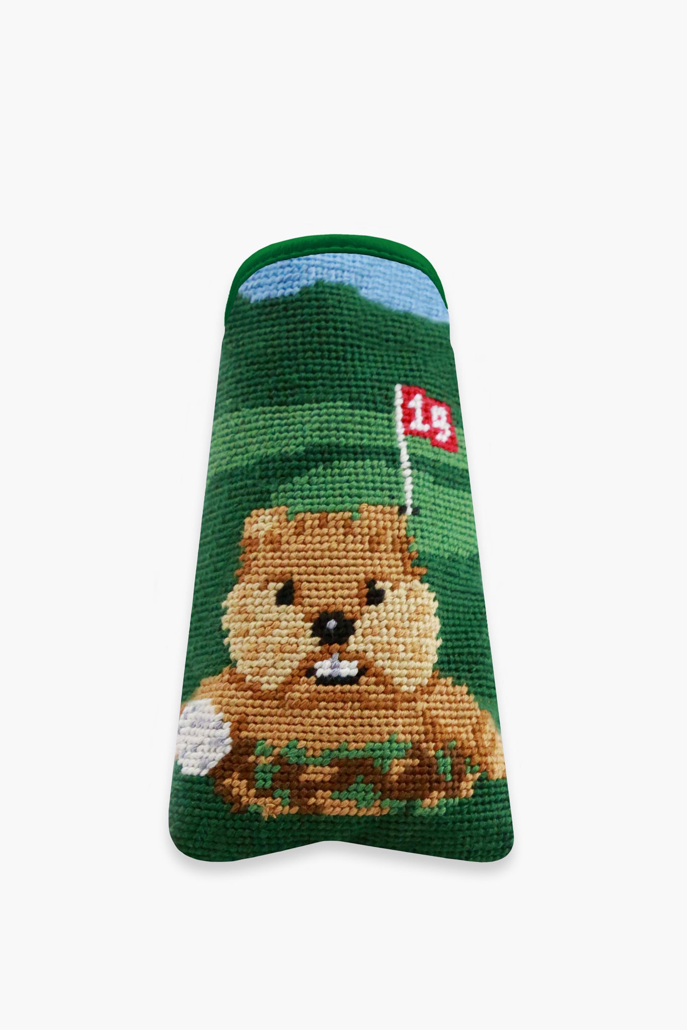 Gopher Golf Needlepoint Putter Head Cover