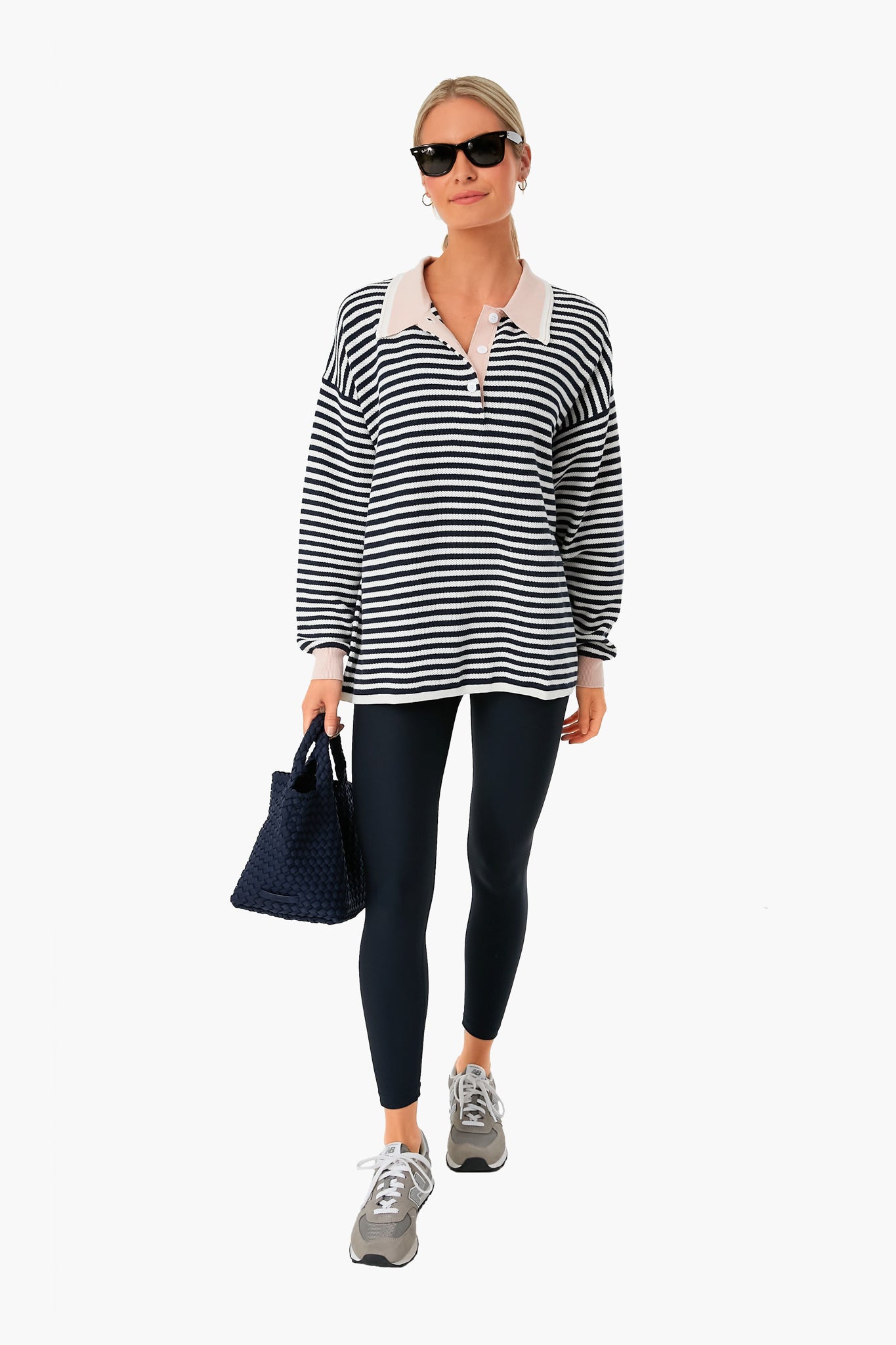 Striped Norfolk Wonder Knit Polo