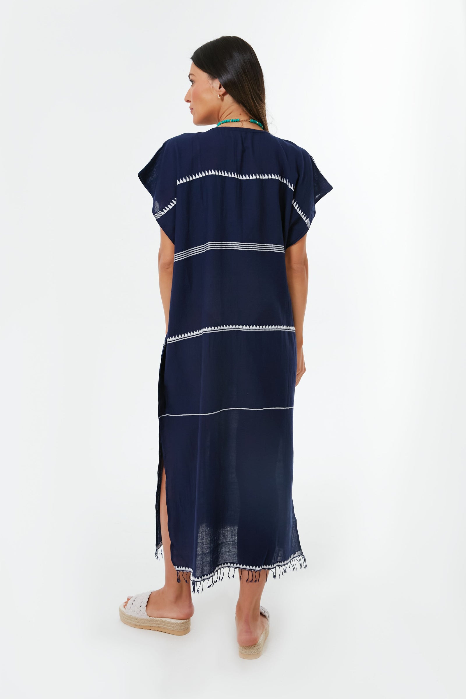 Navy Nunu Classic Caftan