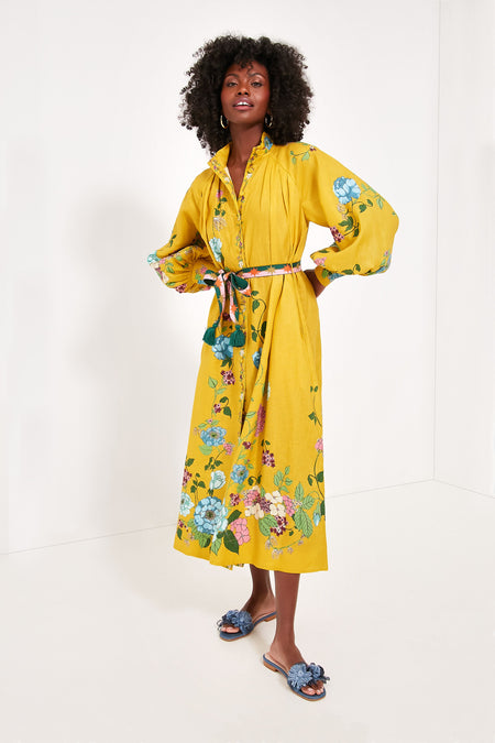 Marigold Dana Shirt Dress Alemais