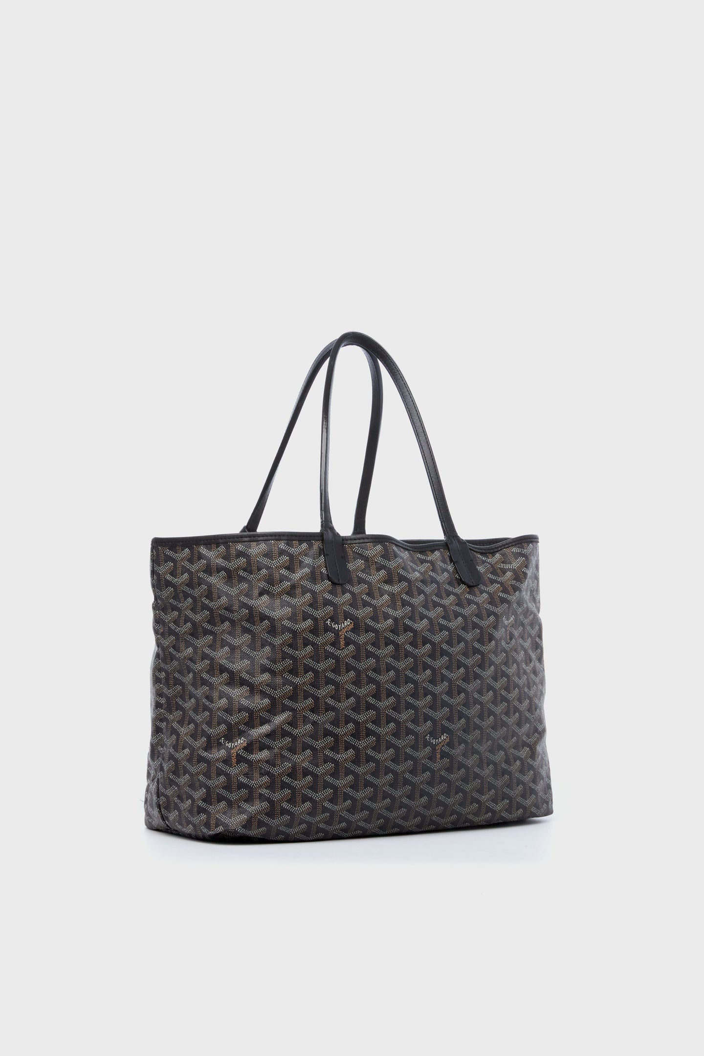 Goyard Black Saint Louis PM Tote Tuckernuck Archive Collection