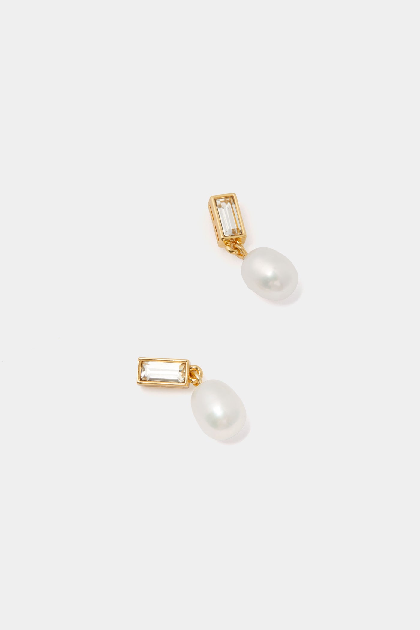 Pearl and Crystal Maura Earrings