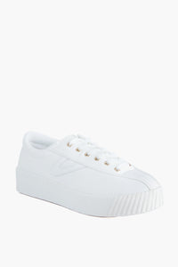 White Nylite Bold Plus Canvas Sneakers
