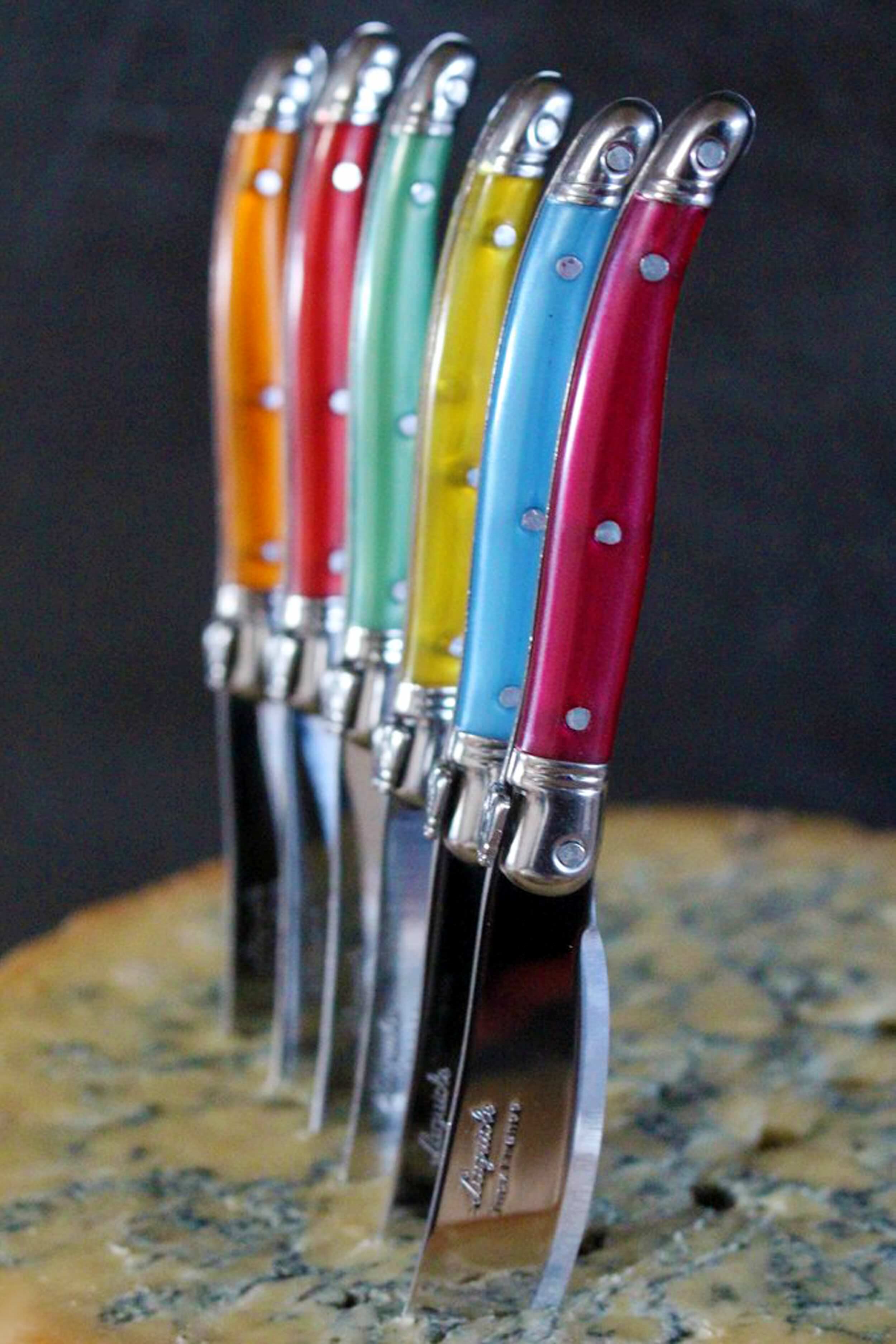 Rainbow Mini Cheese Spreaders (Set of 6)