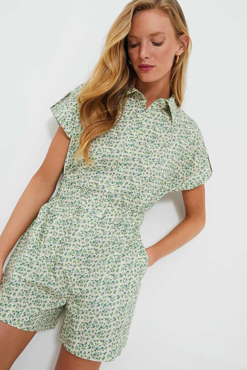 Vintage Floral Reed Jumpsuit