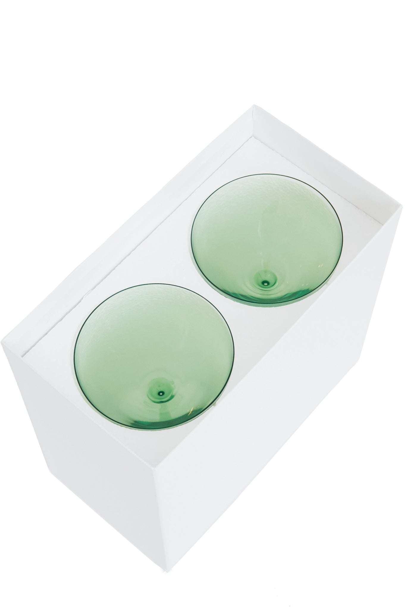 Mint Green Martini Glasses Set of 2
