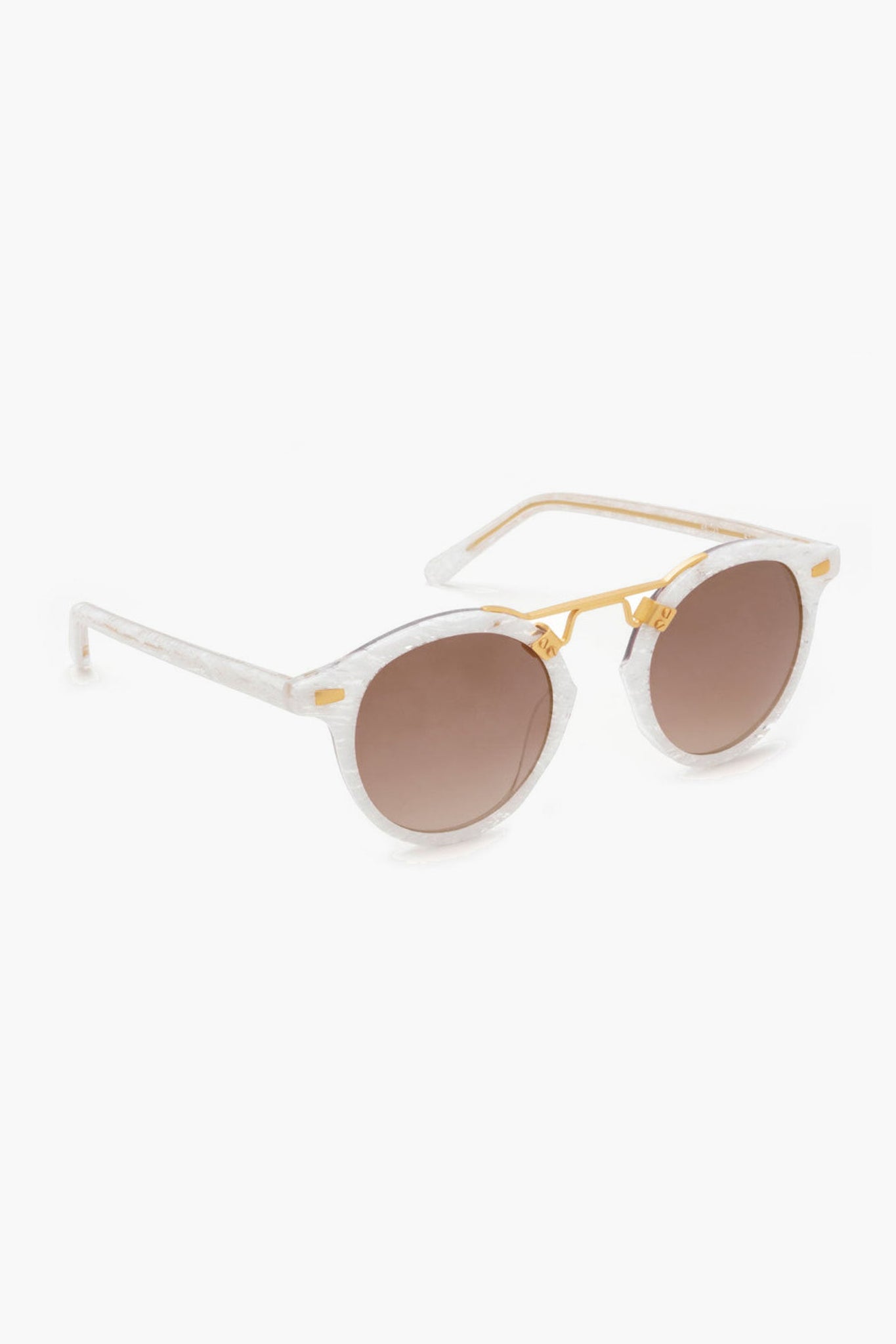 White Linen 24K St Louis Sunglasses