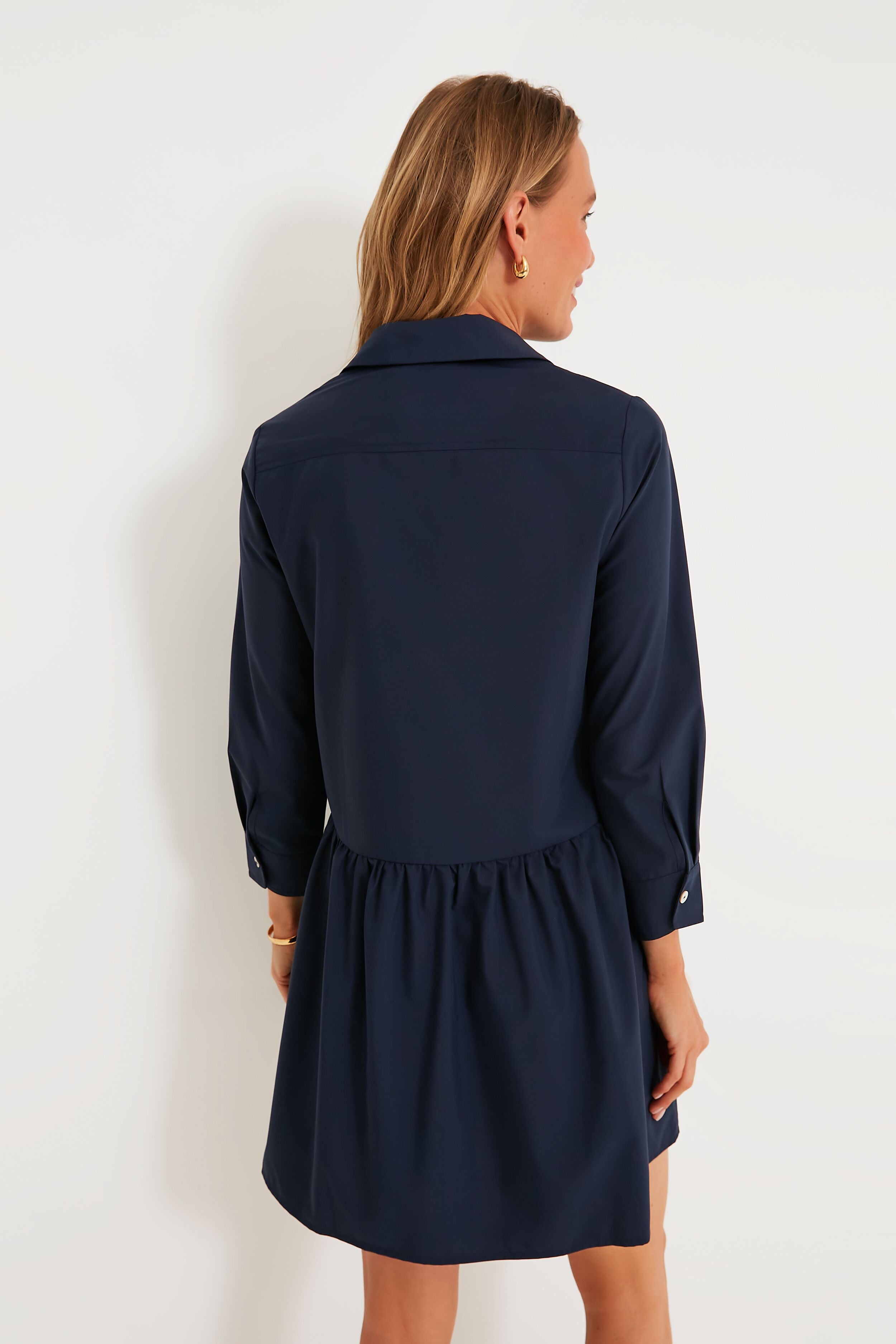 Midnight Navy Hayes Dress