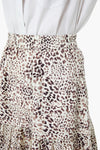 Day Calla Cheetah Pintuck Midi Skirt
