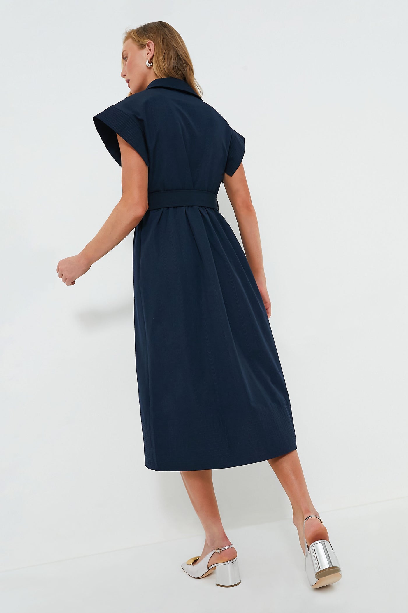 Tuckernuck Navy Chloe Dress Navy / XXS