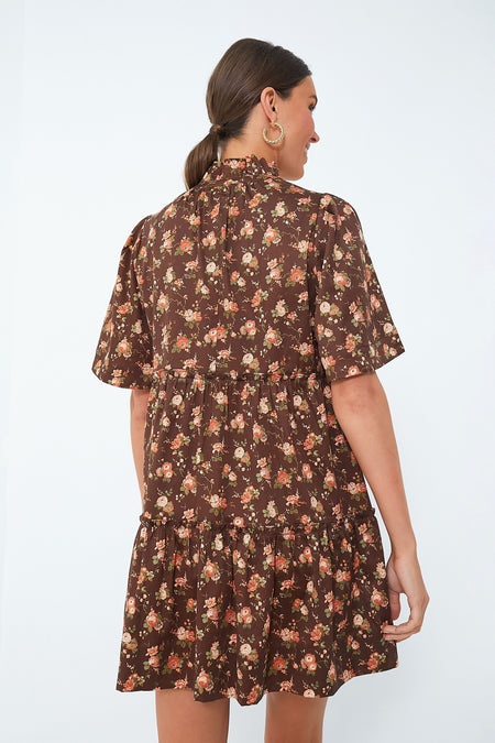 Rosewood Chintz Crawford Dress