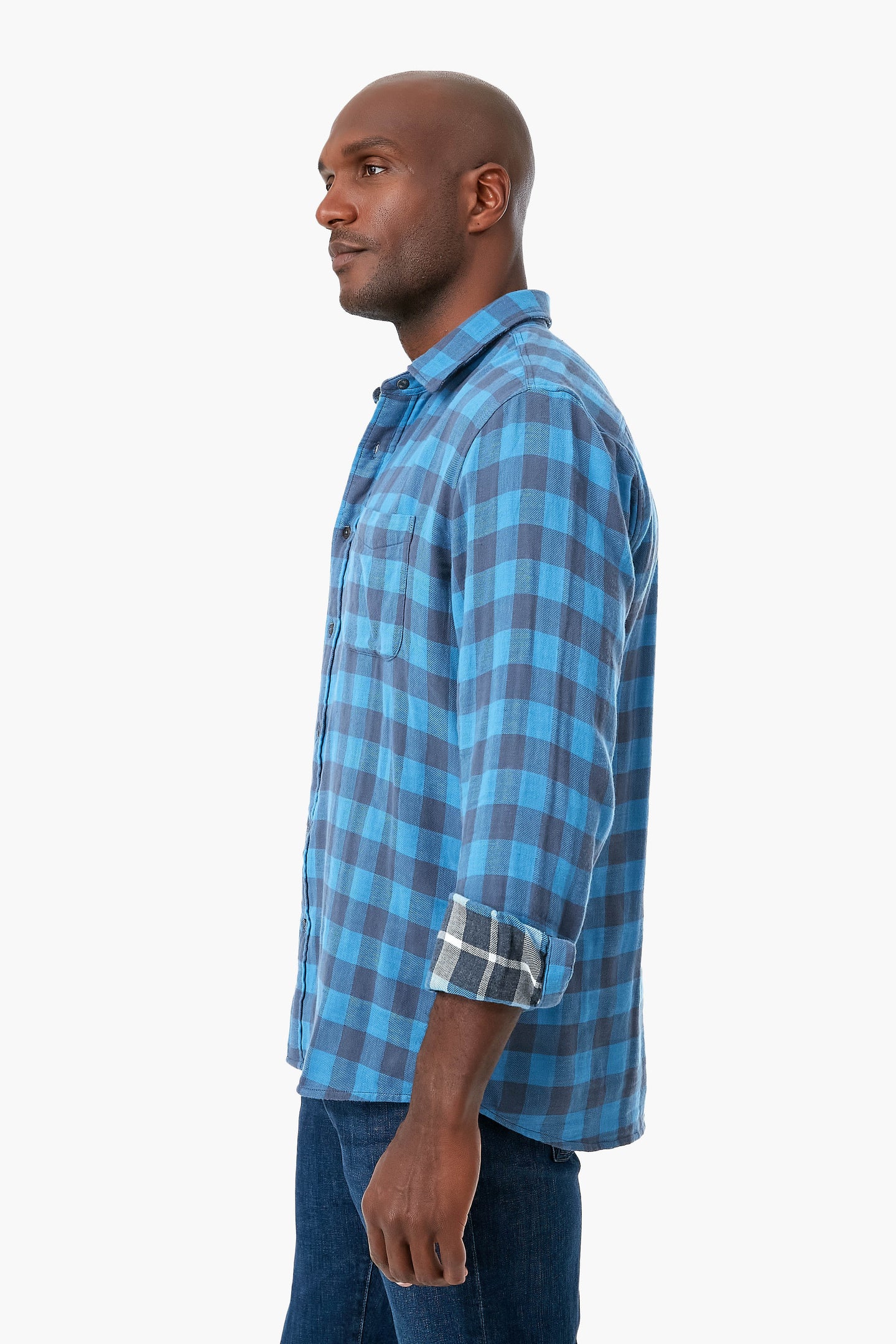 Cobalt Nights Buffalo Reversible Shirt