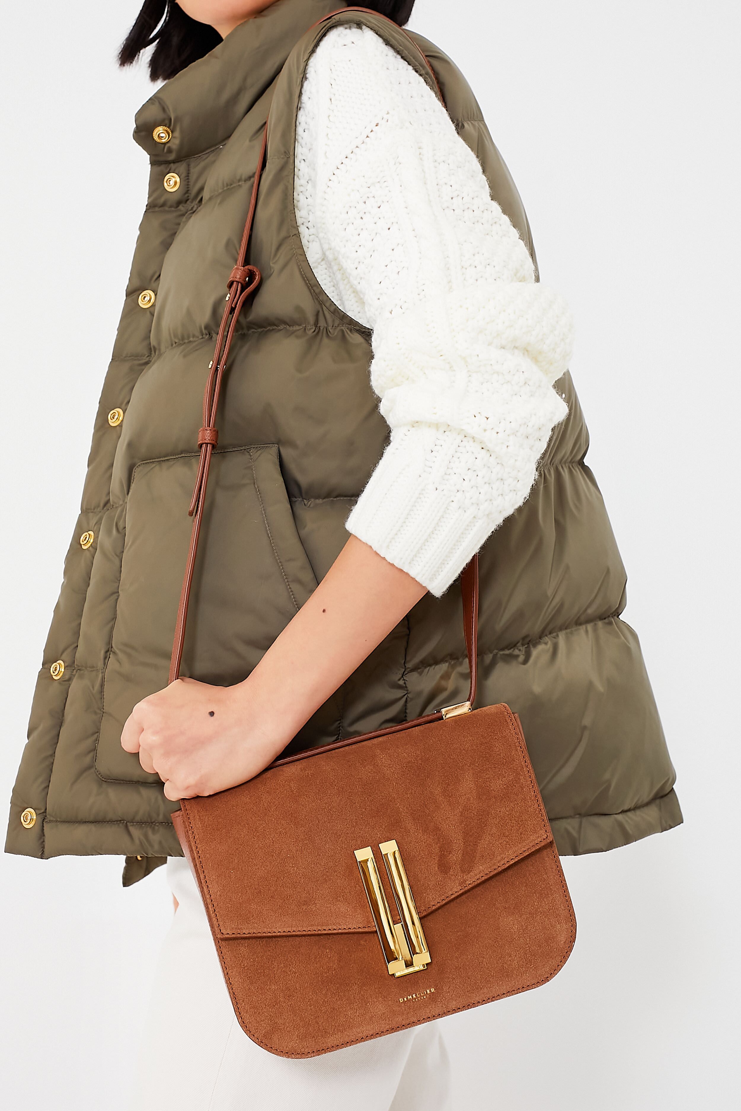 Tan Suede Vancouver Bag Demellier