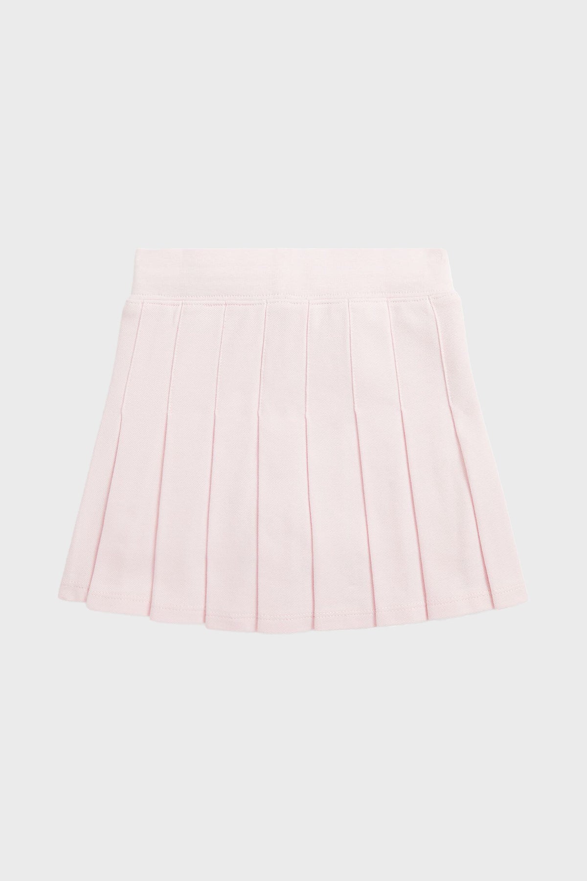 Girls Pleated Mesh Skort