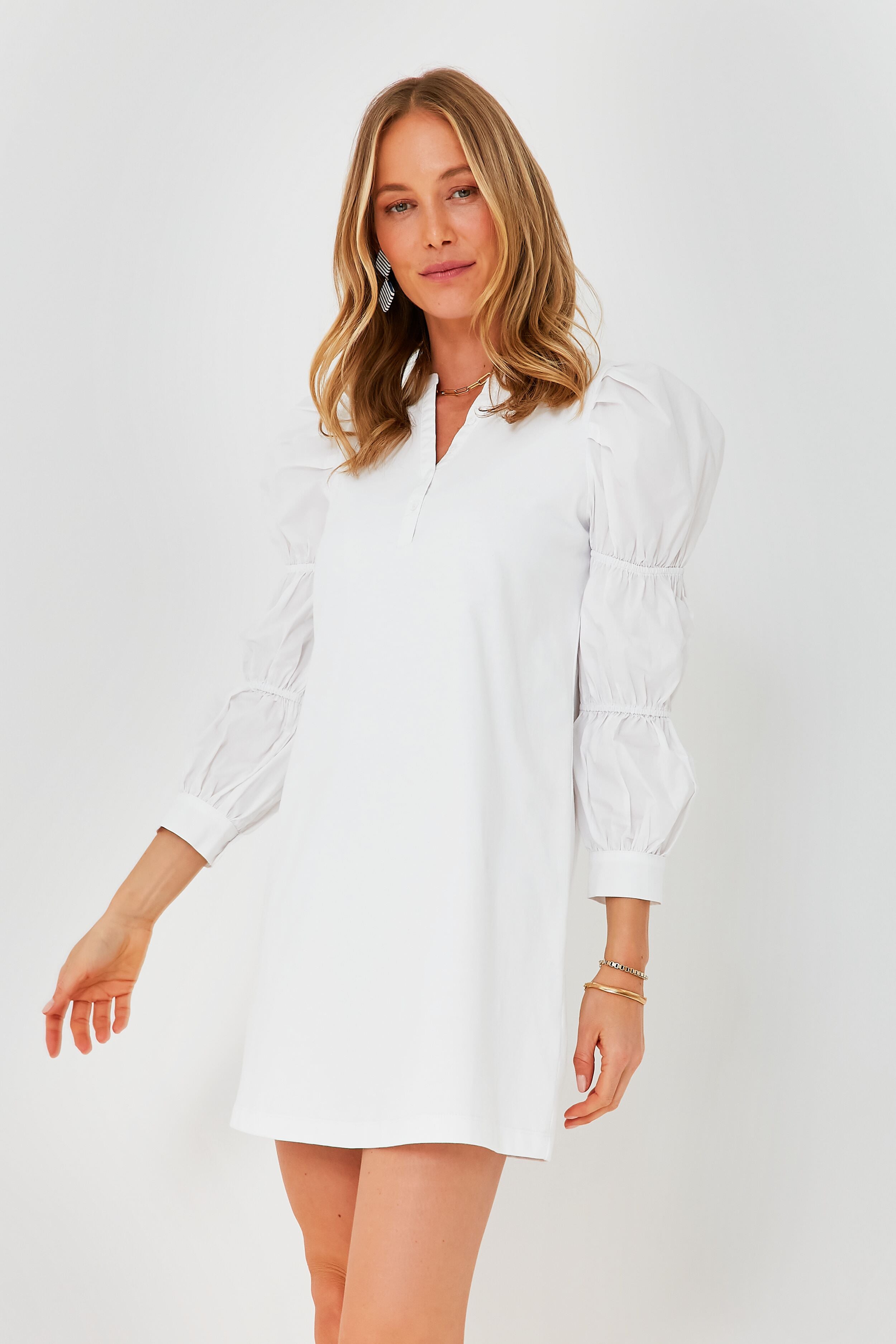 Native Youth Plus the perfect oversized work shirt in poplin