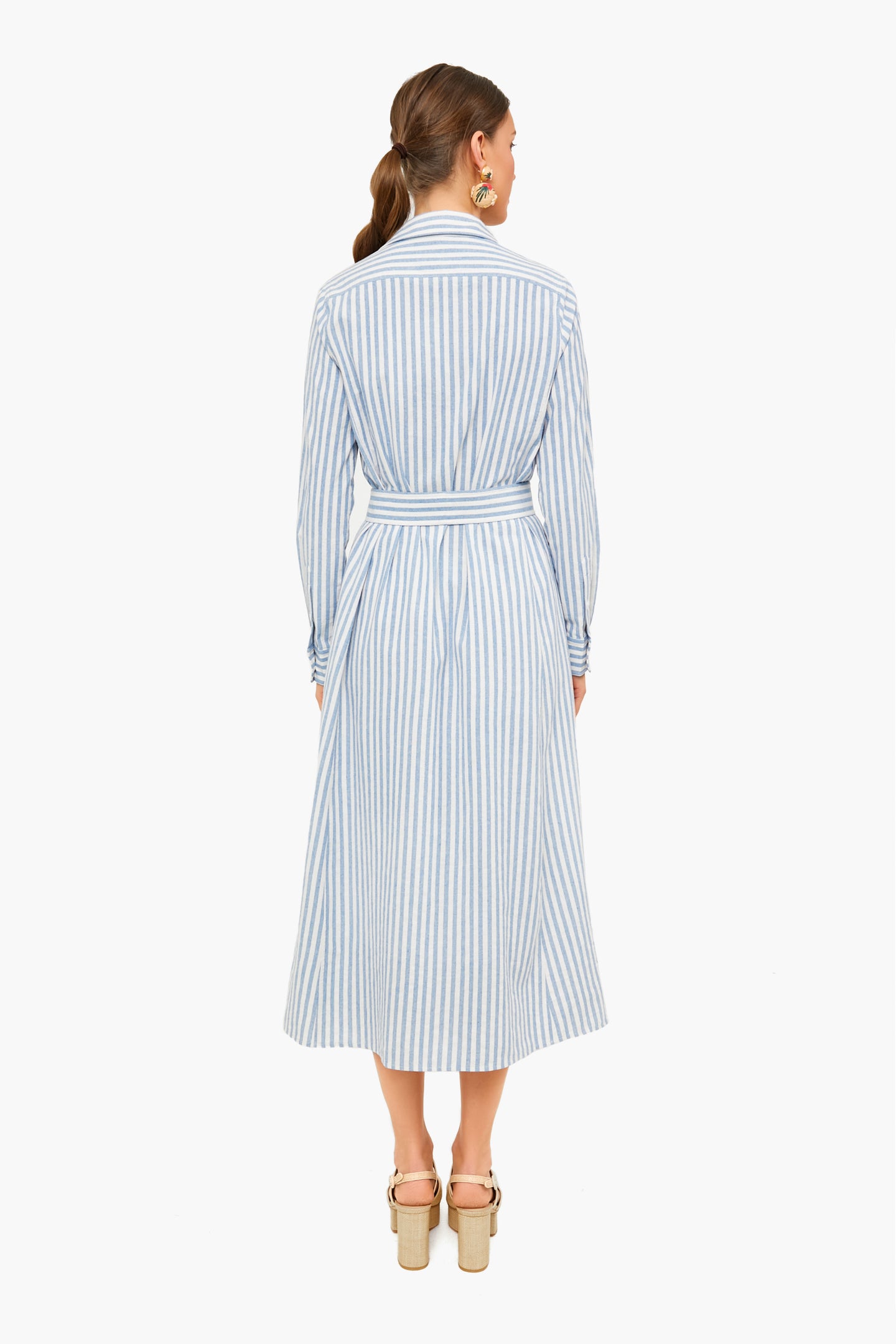Blue Stripe Caldwell Dress