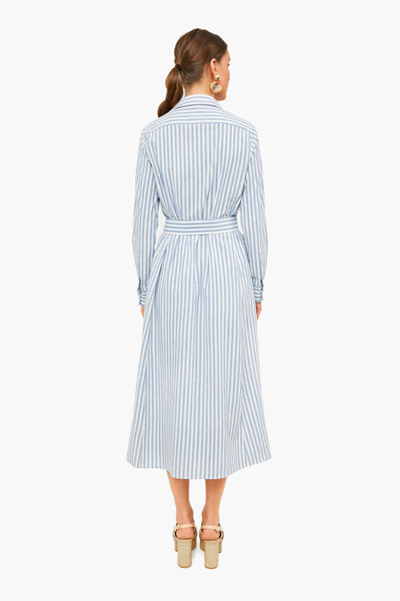 Blue Stripe Caldwell Dress