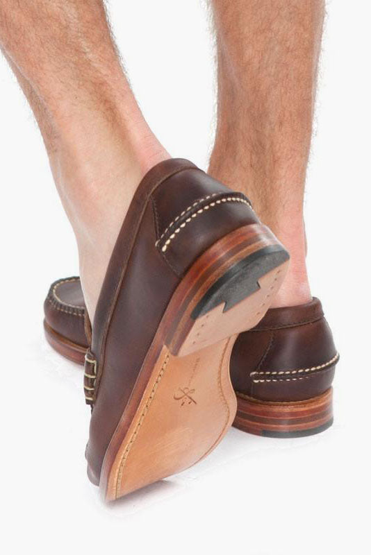 Beefroll Penny Loafers - Eggplant Honcho