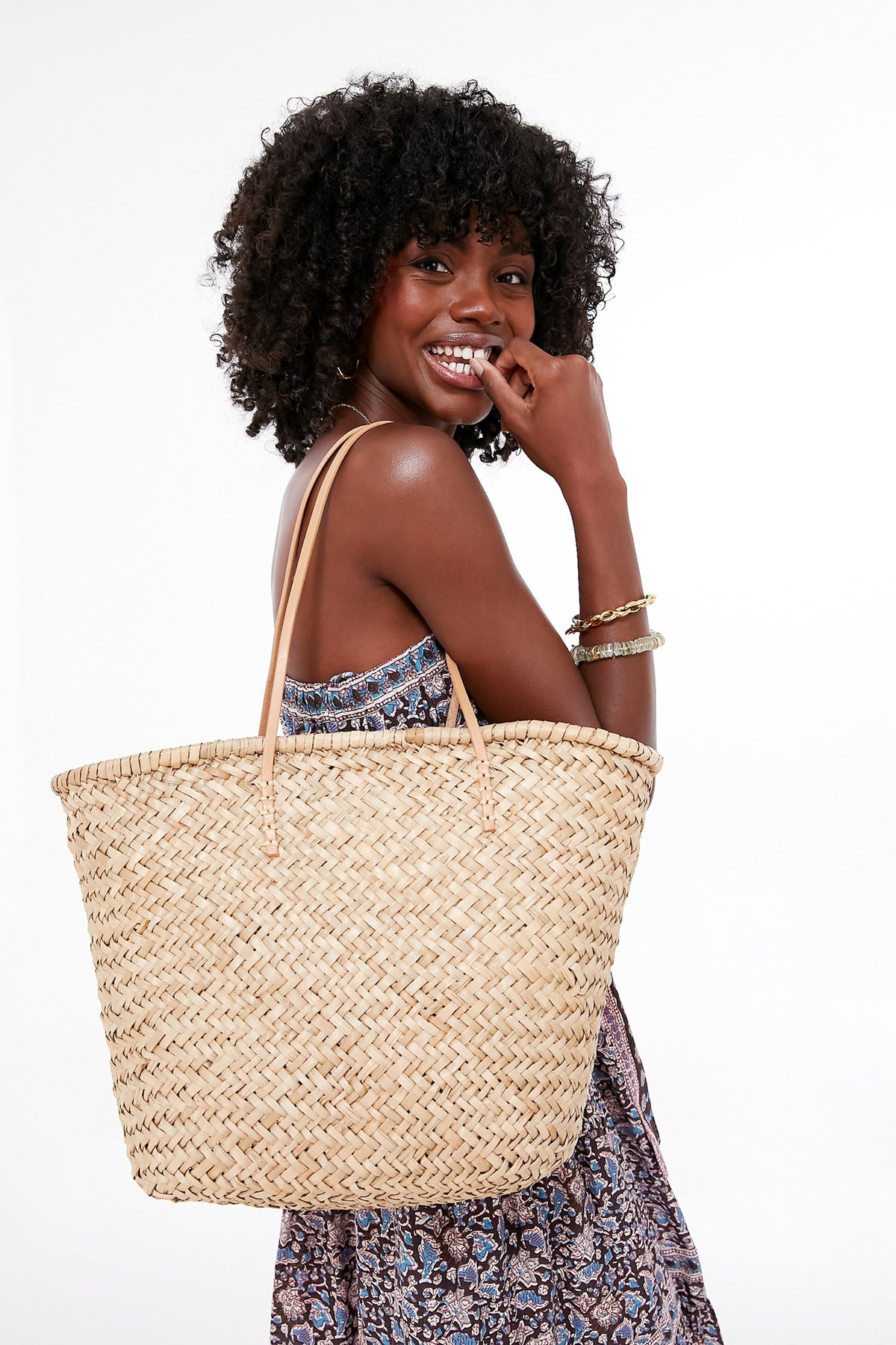 Natural Sorrento Tote