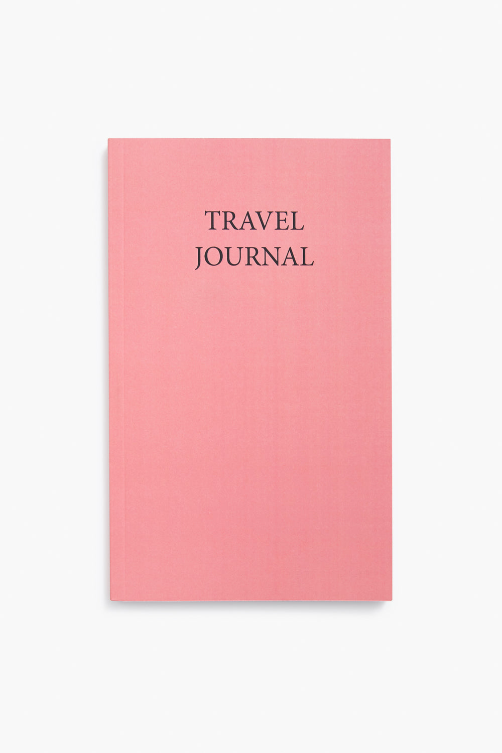 The Beech Cottage Press pink softcover notebook features "TRAVEL JOURNAL" in black, centered on the cover—an ideal travel journal and a thoughtful gift for travelers.