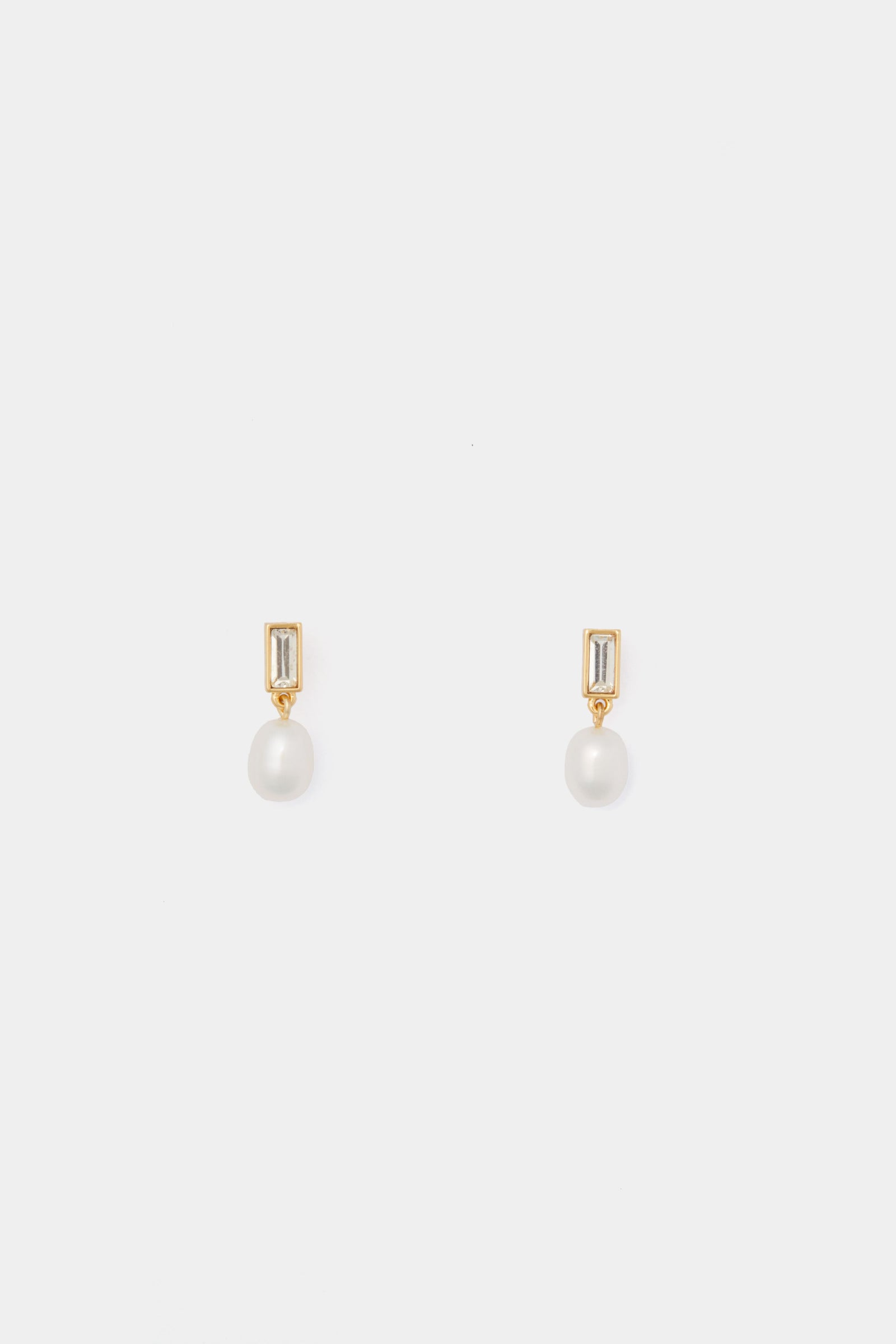 Pearl and Crystal Maura Earrings
