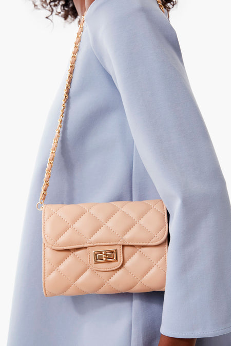 Nude Wendy Quilted Bag
