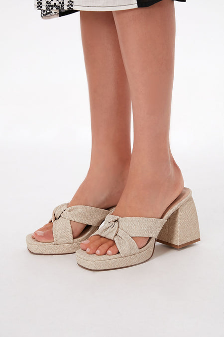 Natural Esme Heels