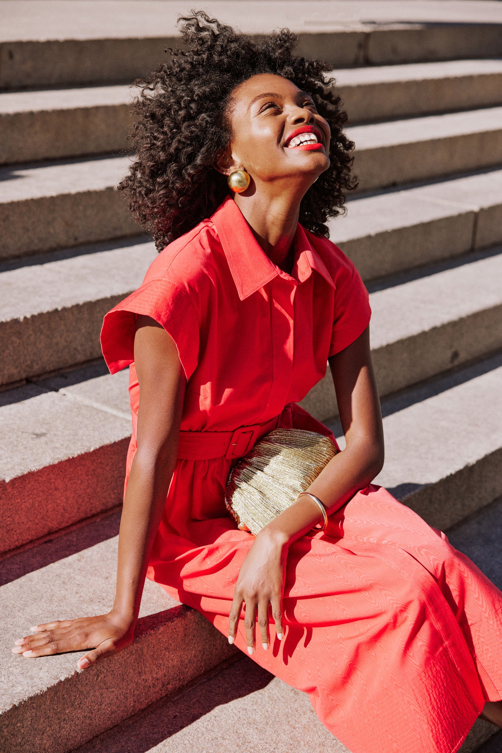 Red Chloe Dress