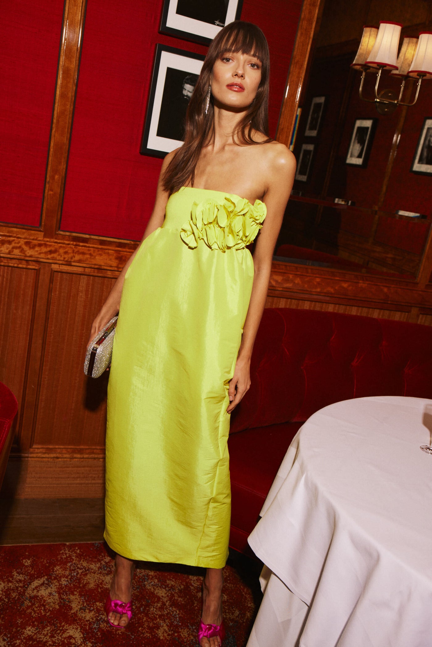yellow neon dress Neon Yellow Rosseta Dress