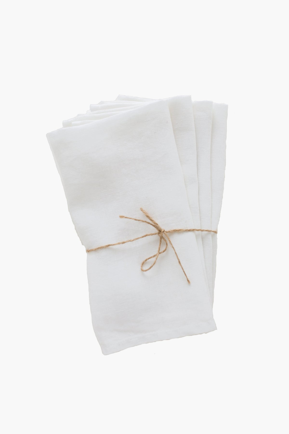 Blanc Linen Napkins Set Of 4