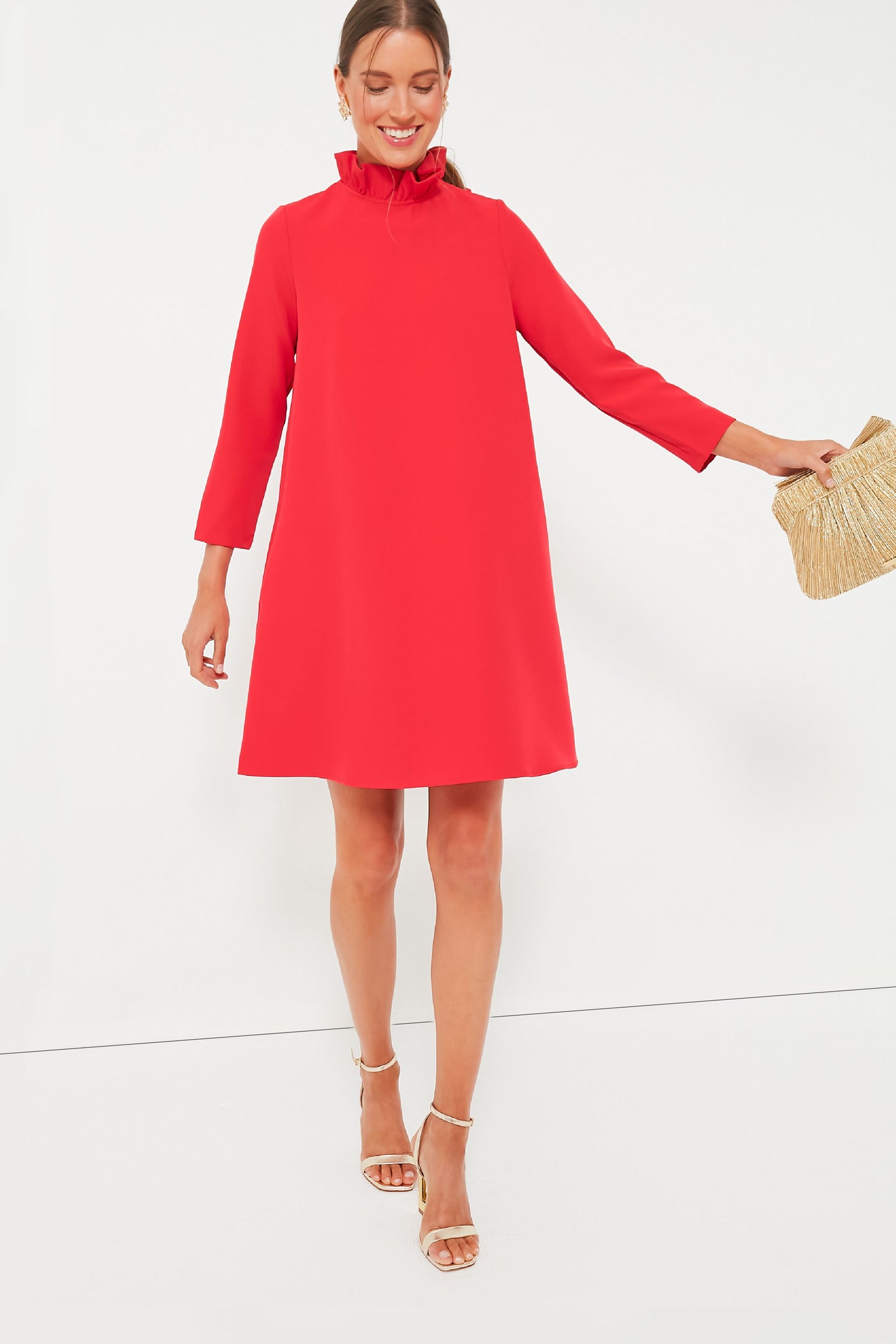 Poppy Red Daphne Dress