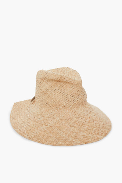 Natural And White Commando Hat | Lola Hats