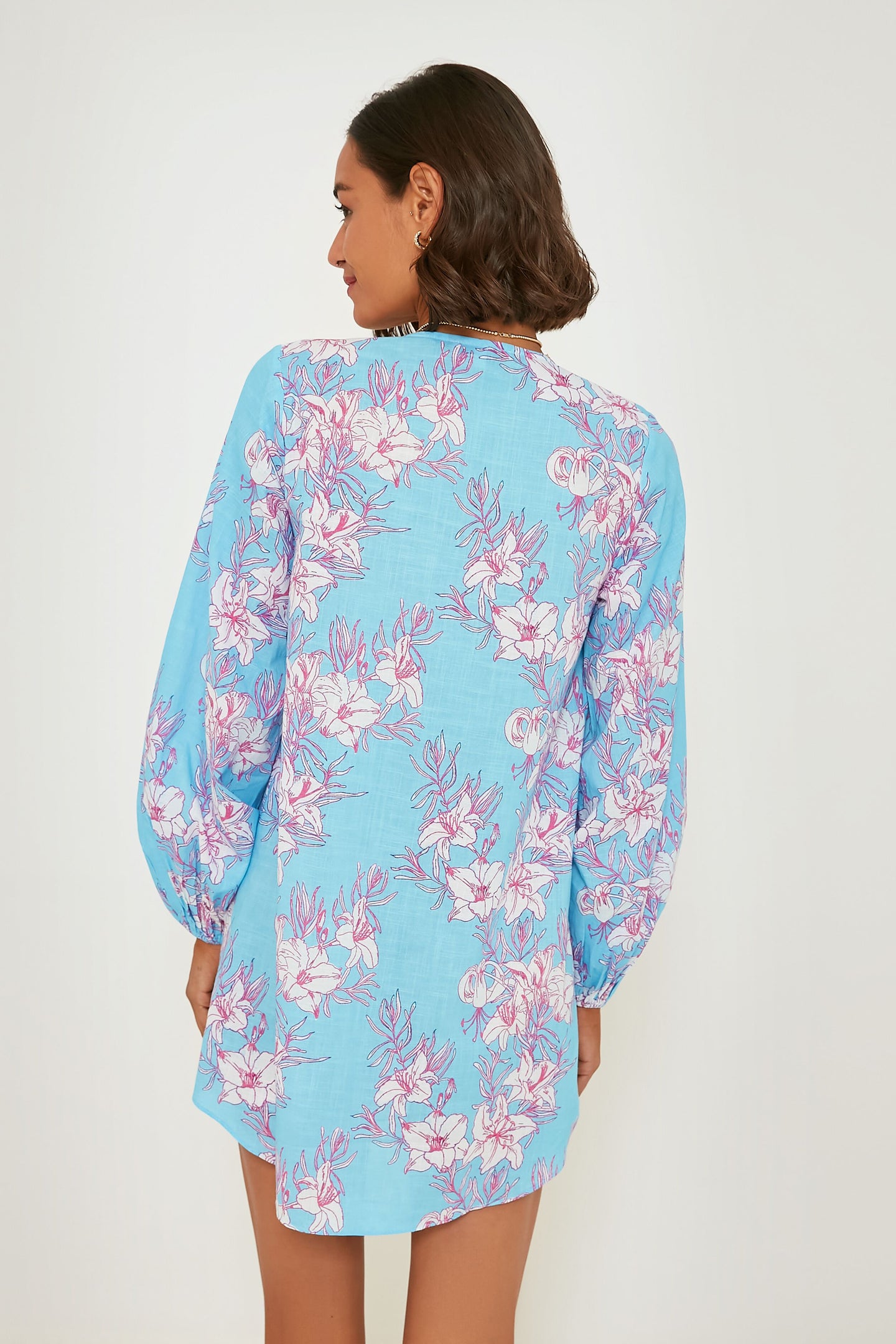 Multi Clover Tunic Dress Celina Moon