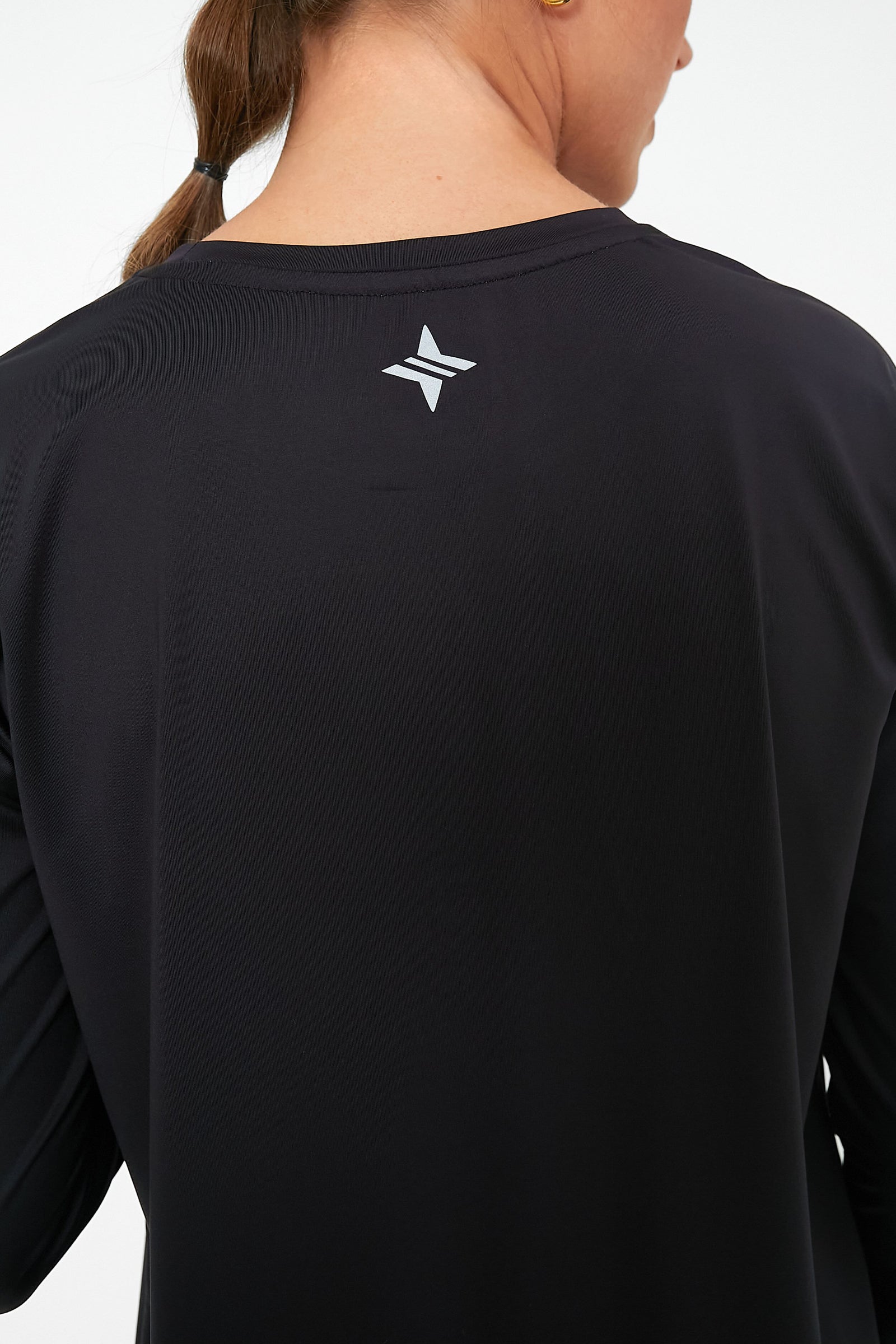 Black Long Sleeve Performance Jersey Ryan Boyfriend Tee