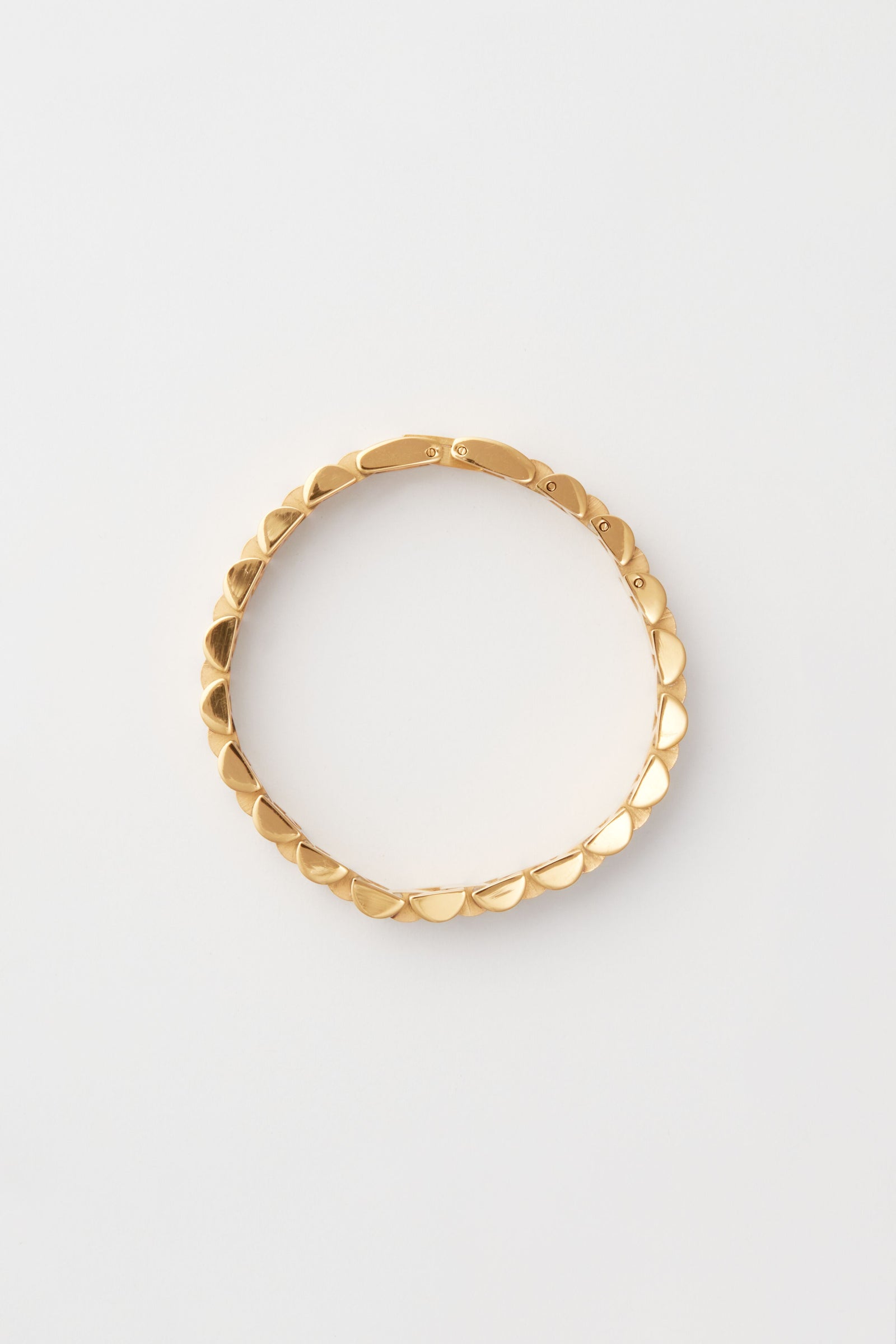 Gold Thin Time Bracelet