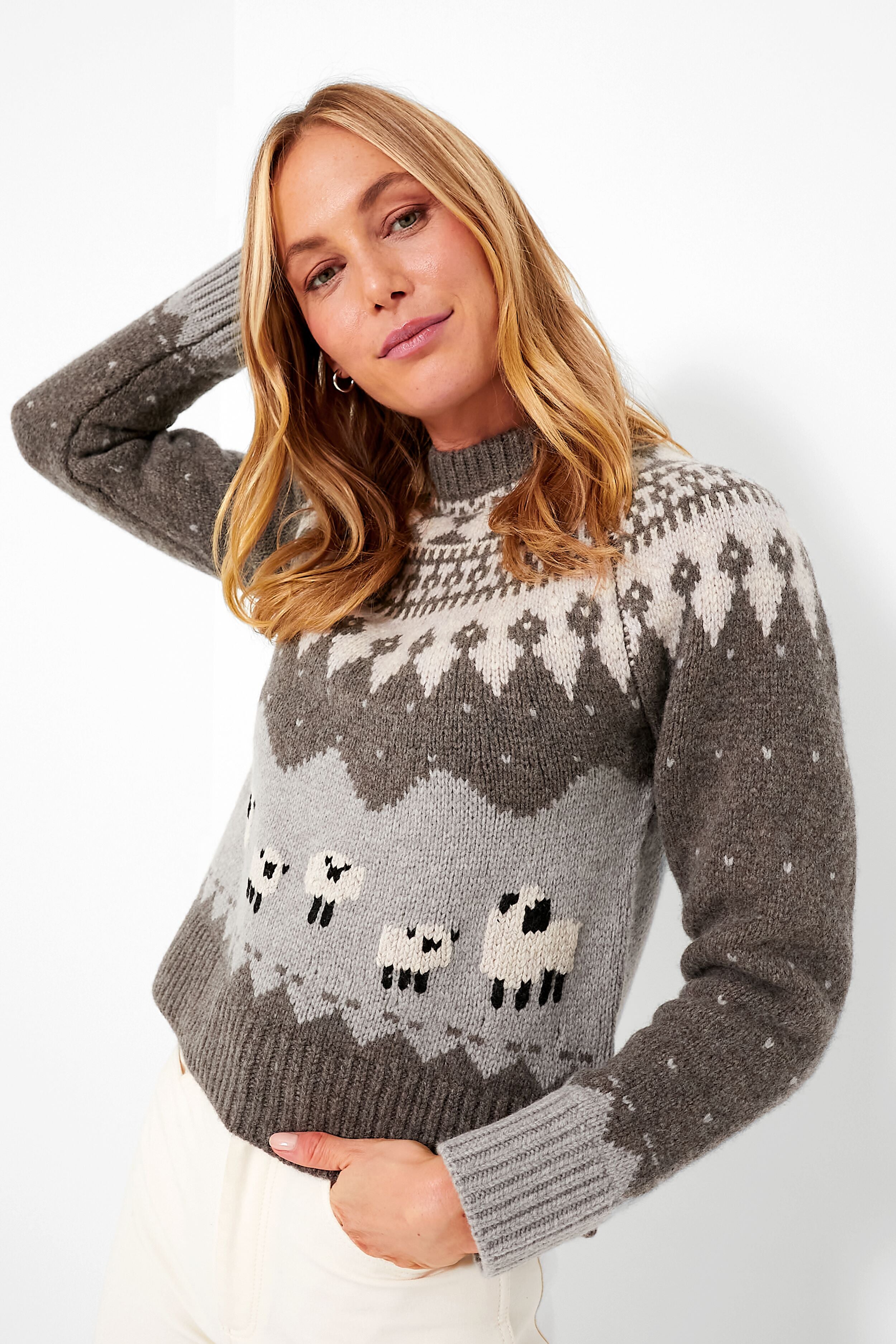 Year of the Tiger Merino Wool Intarsia Sweater