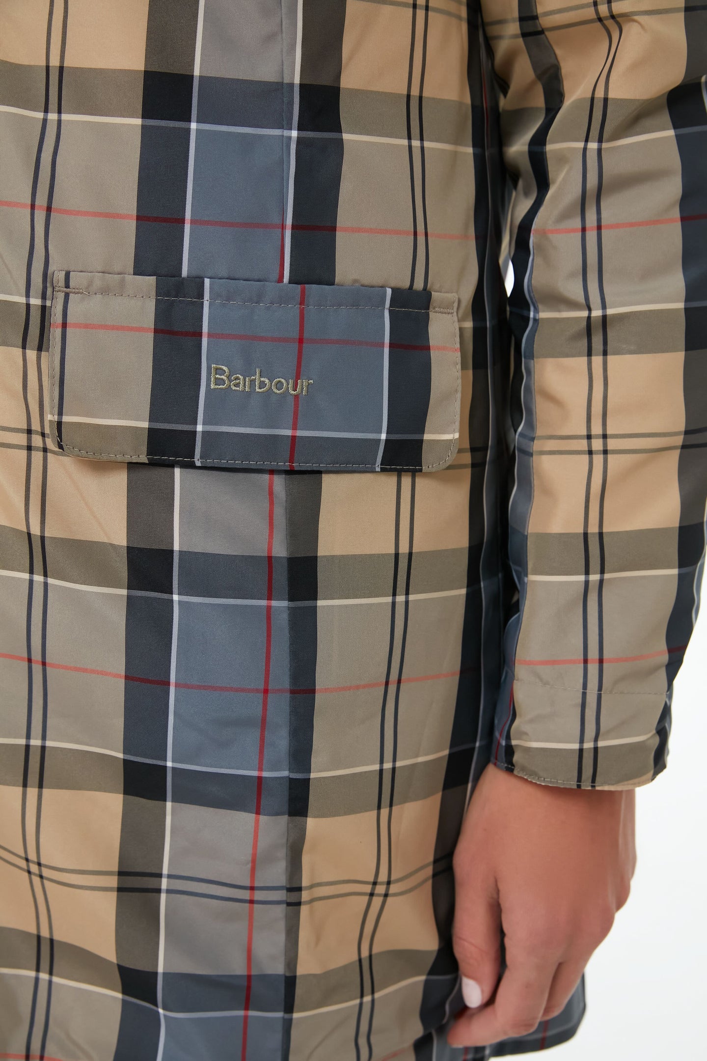 Reversible Mist Babbity Jacket Barbour - Main Image