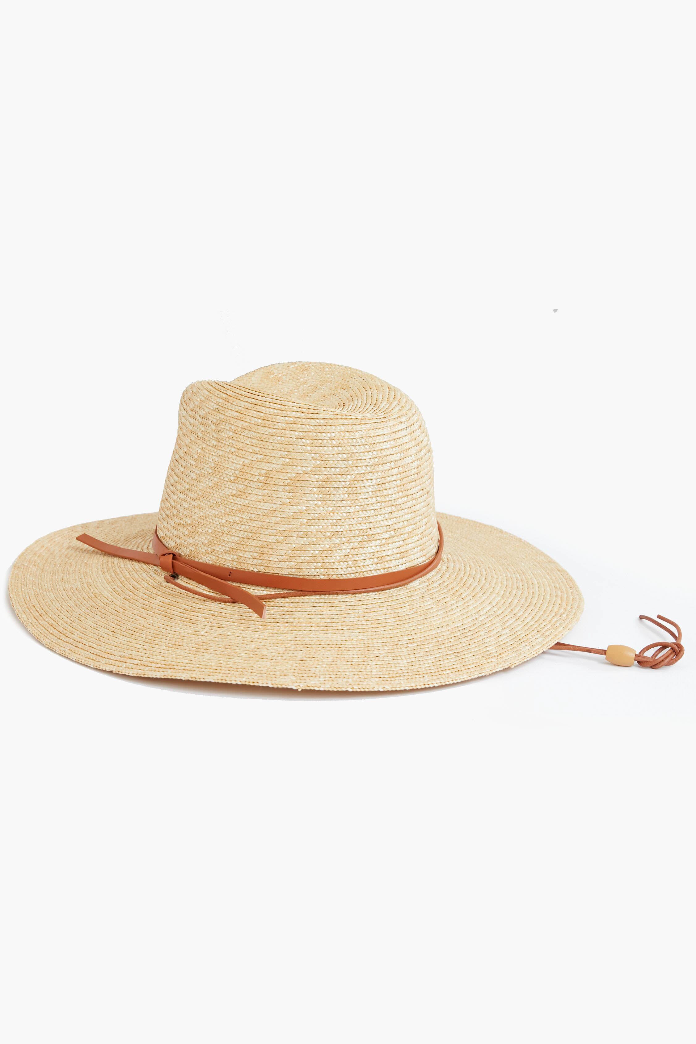 NEW! Wyeth Wide Brim Straw Sun Hat with Chin Cord - Light Blue NEW! Rare Wyeth sky blue straw straps rancher | Mercari main image 3