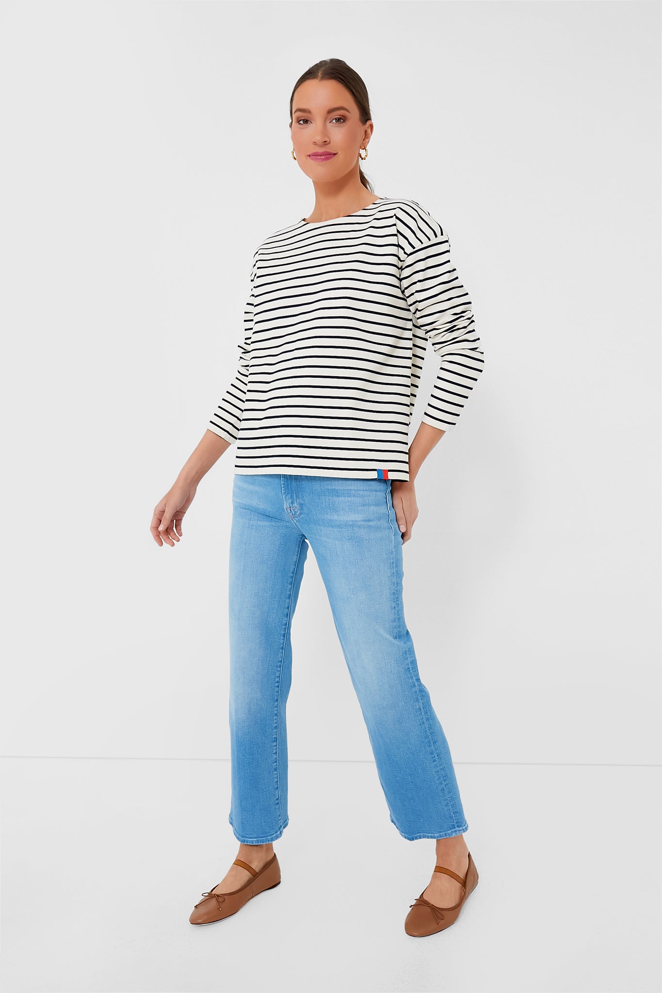 The Cream and Navy Boyfriend