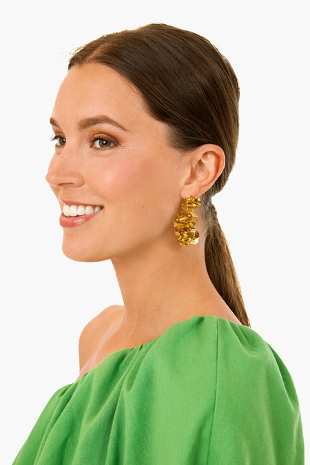 Gold Lolita Mini Hoops