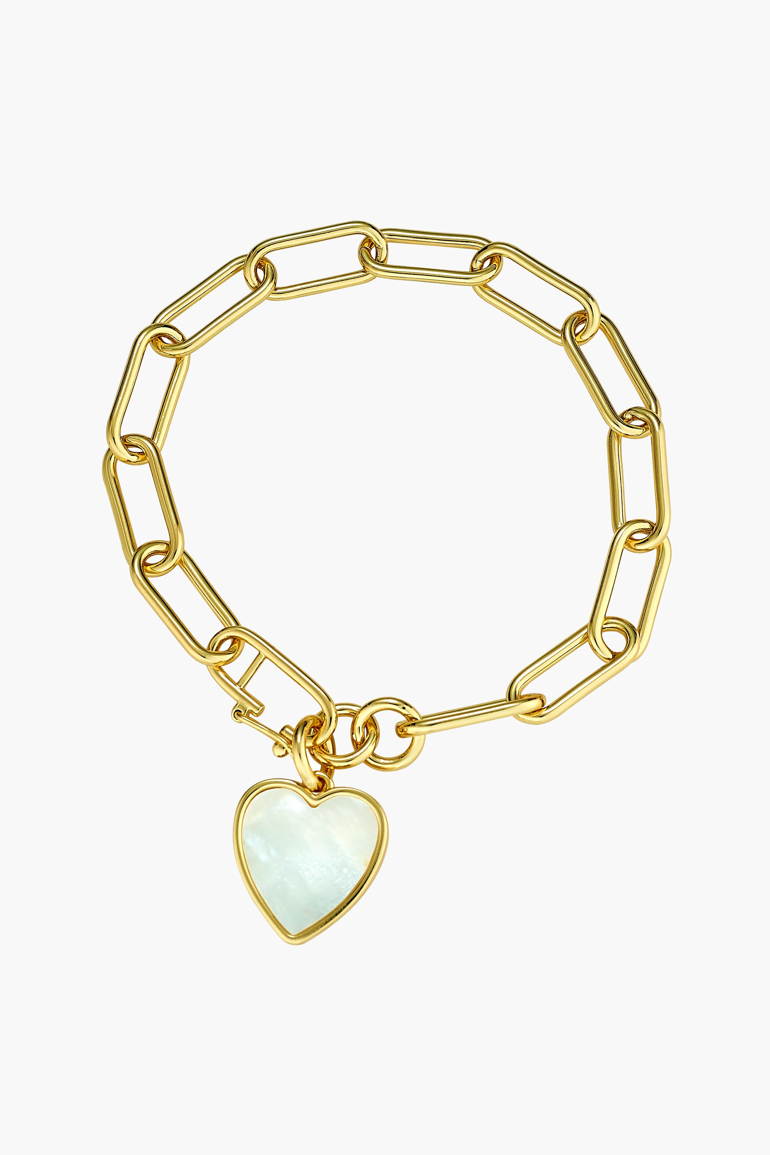 DIAMOND HEART BRACELET | Delicate gold bracelet, Gold bracelet for girl, Gold  bracelet simple
